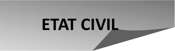 ETAT CIVIL